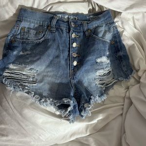 Blue Jean shorts